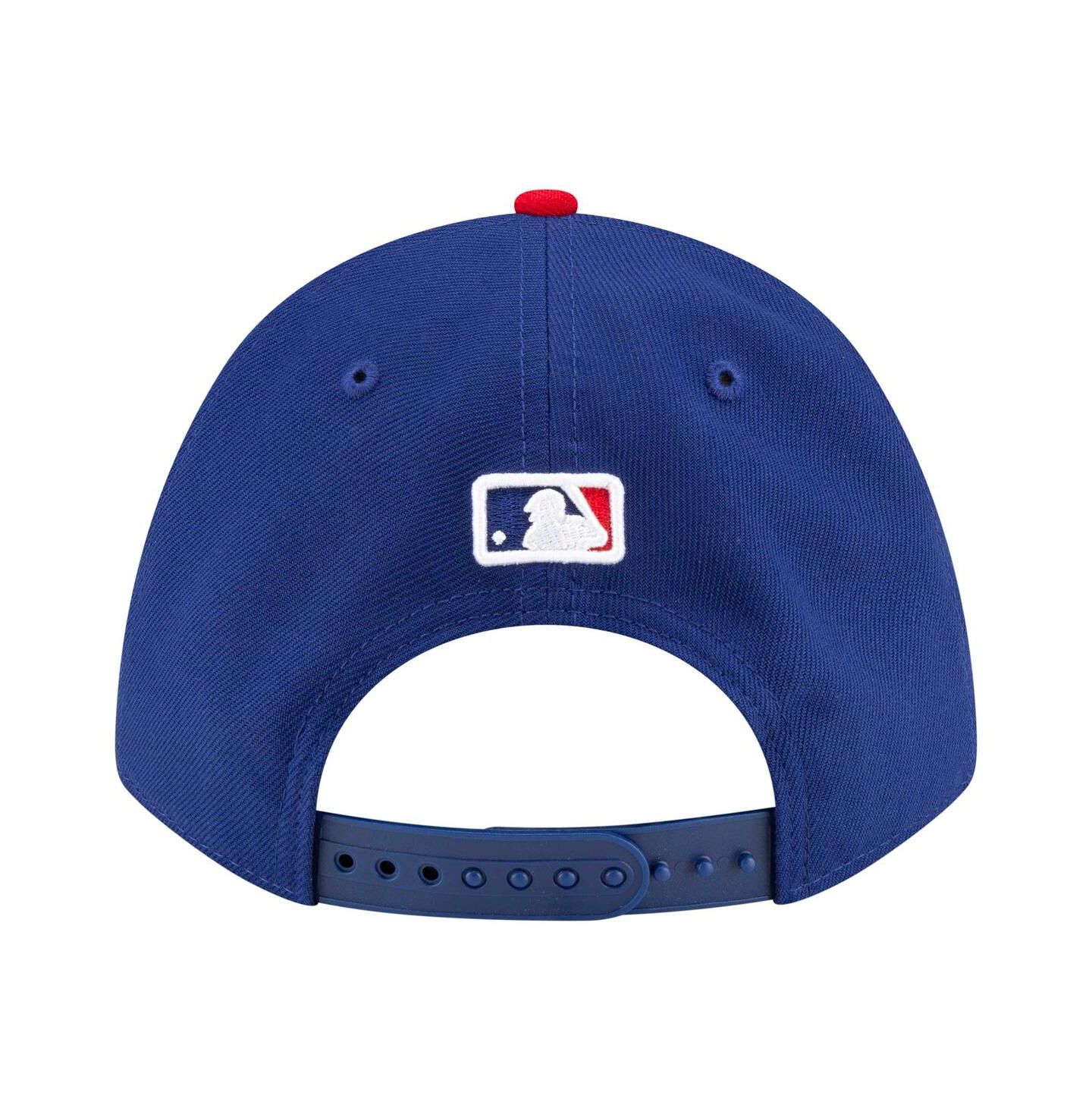Мужская кепка New Era Royal Philadelphia Phillies Player Replica 9FORTY Adjustable Hat — фото 3
