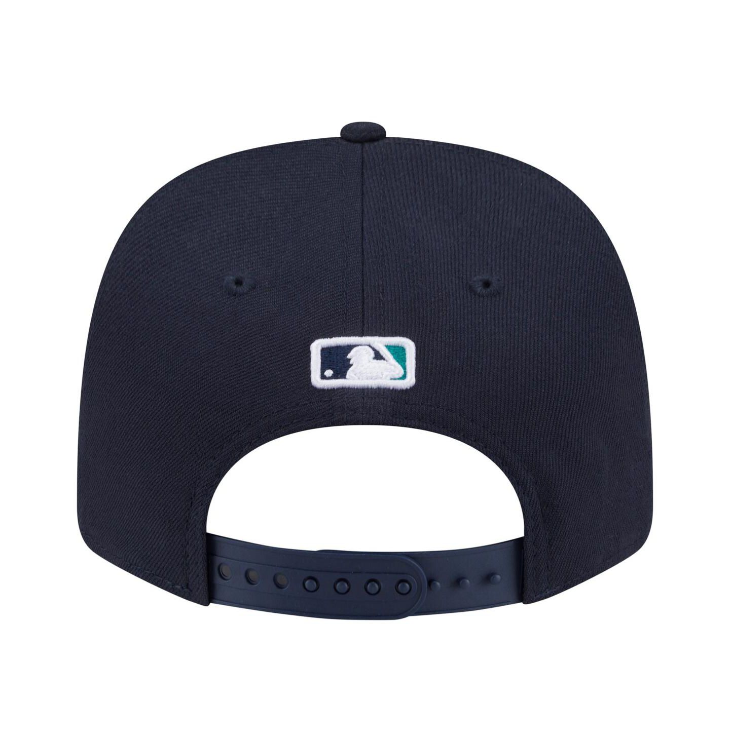 Мужская кепка New Era Navy Seattle Mariners Player Replica 9SEVENTY Adjustable Hat — фото 3