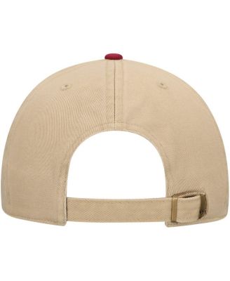 Men's Khaki Florida State Seminoles Local Clean Up Adjustable Hat