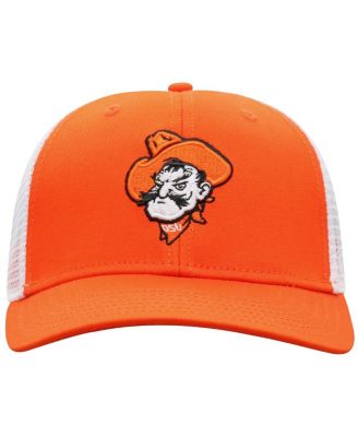 Men's Orange Oklahoma State Cowboys Trucker Adjustable Hat