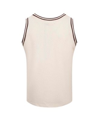 Men's Cream Looney Tunes That's All Folks Basketball Jersey