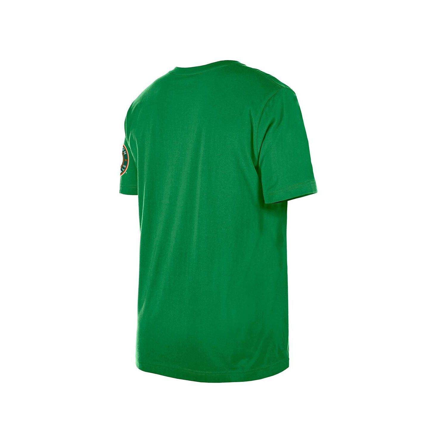 Мужская футболка New Era Kelly Green Washington Nationals St. Patrick's Day Shamrock Fill — фото 2