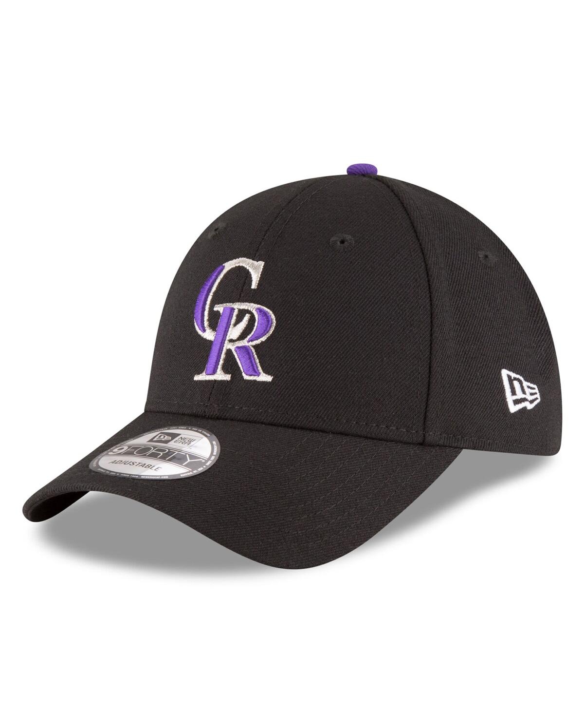New Era Men's Black Colorado Rockies 2024 Mlb World Tour Mexico City Series 9forty Adjustable Hat In Black