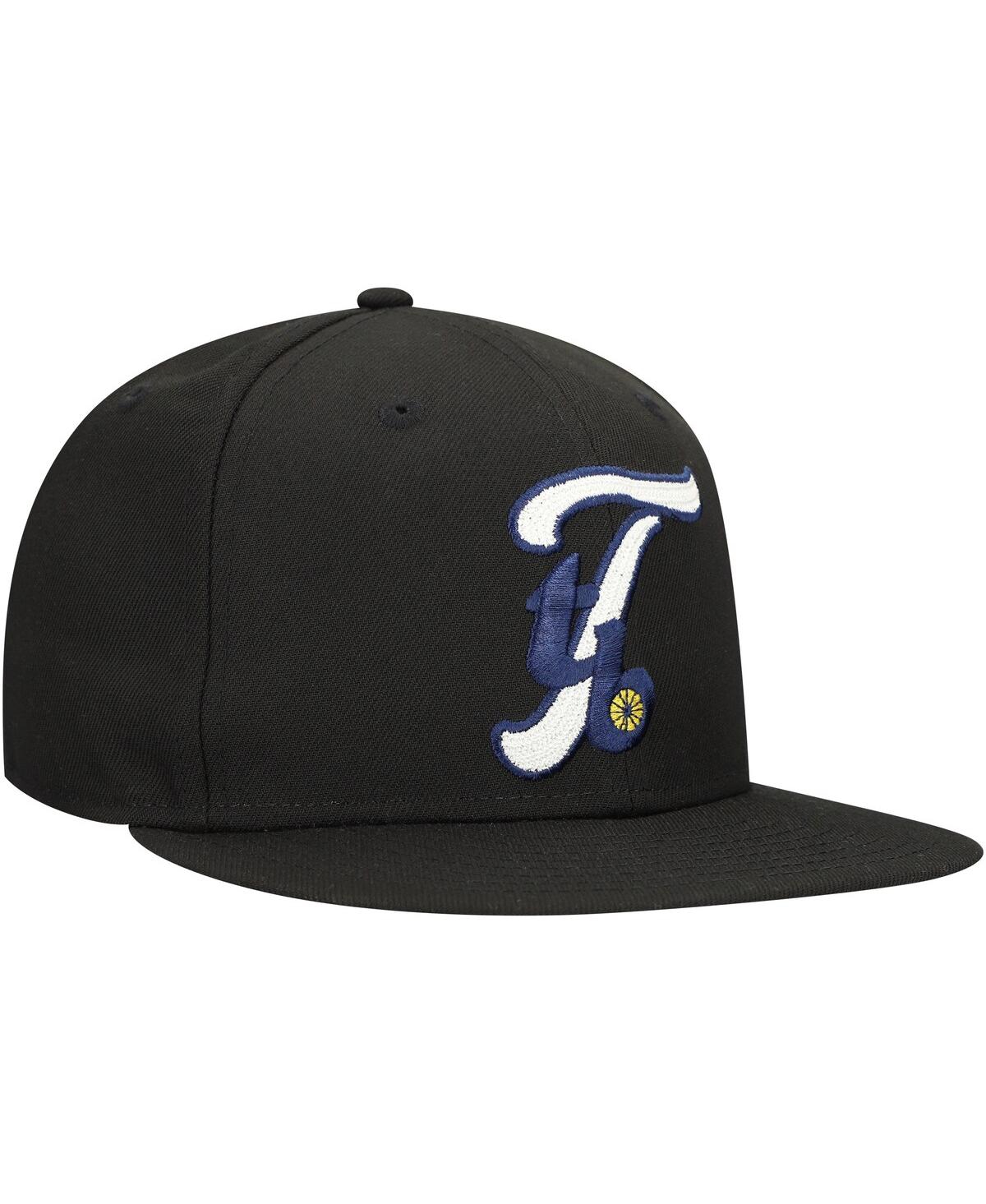 Shop New Era Men's Black Tampa Bay Rays Duo Logo 2.0 59fifty Fitted Hat