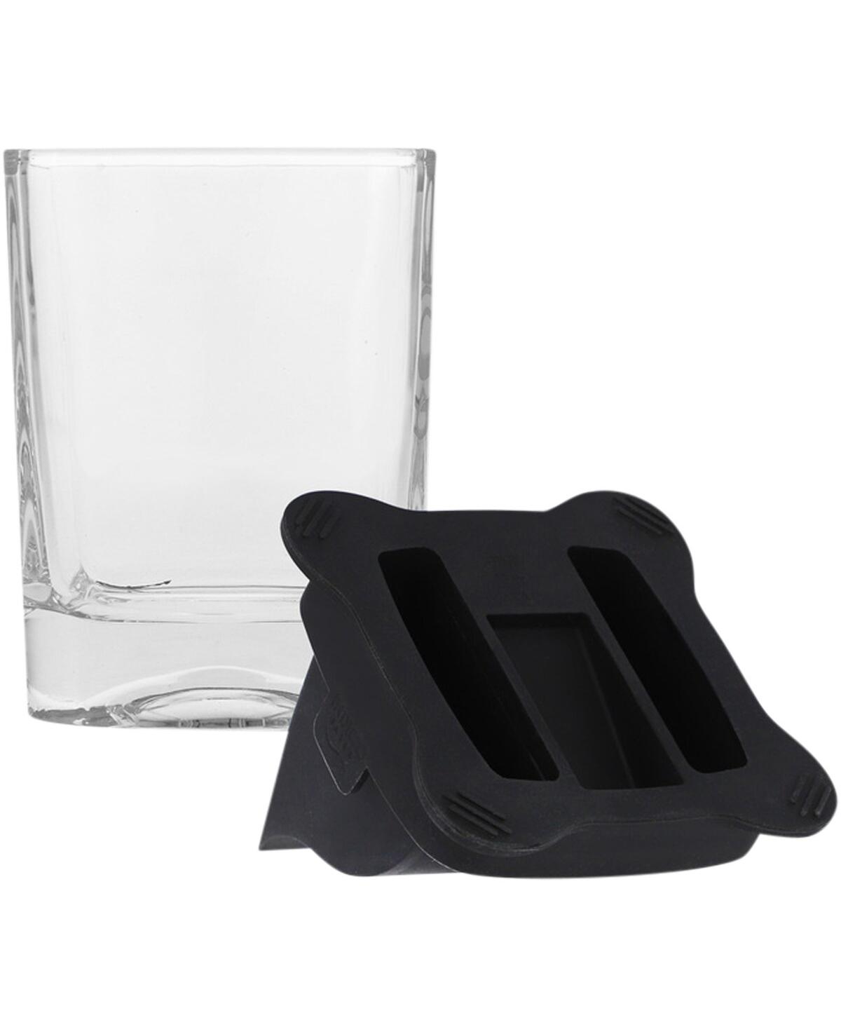 Indigo Falls Iowa Hawkeyes 10oz. Ice Wedge Glass