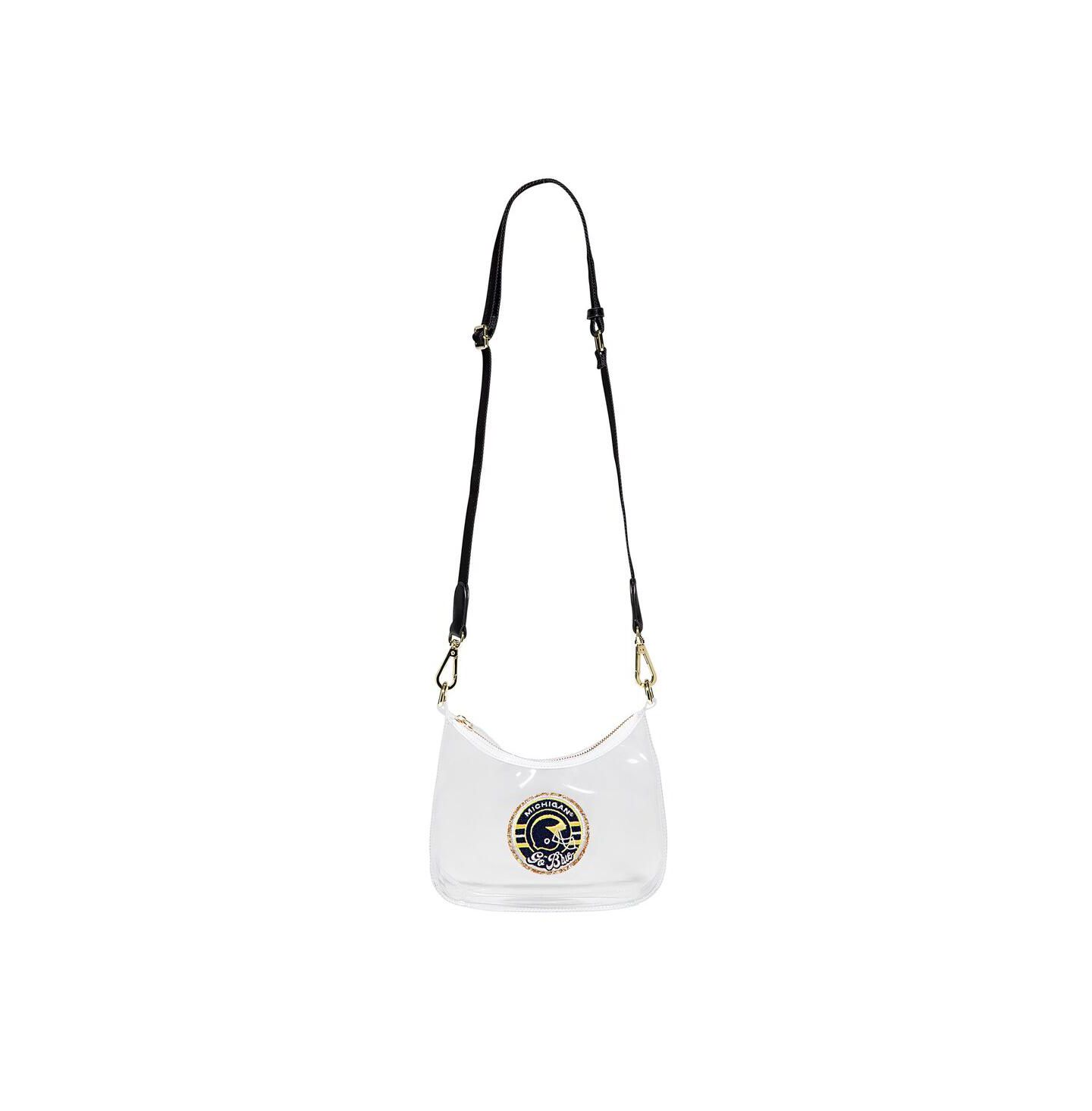 Женская сумка Stoney Clover Lane Michigan Wolverines Clear Curved Crossbody — фото 2