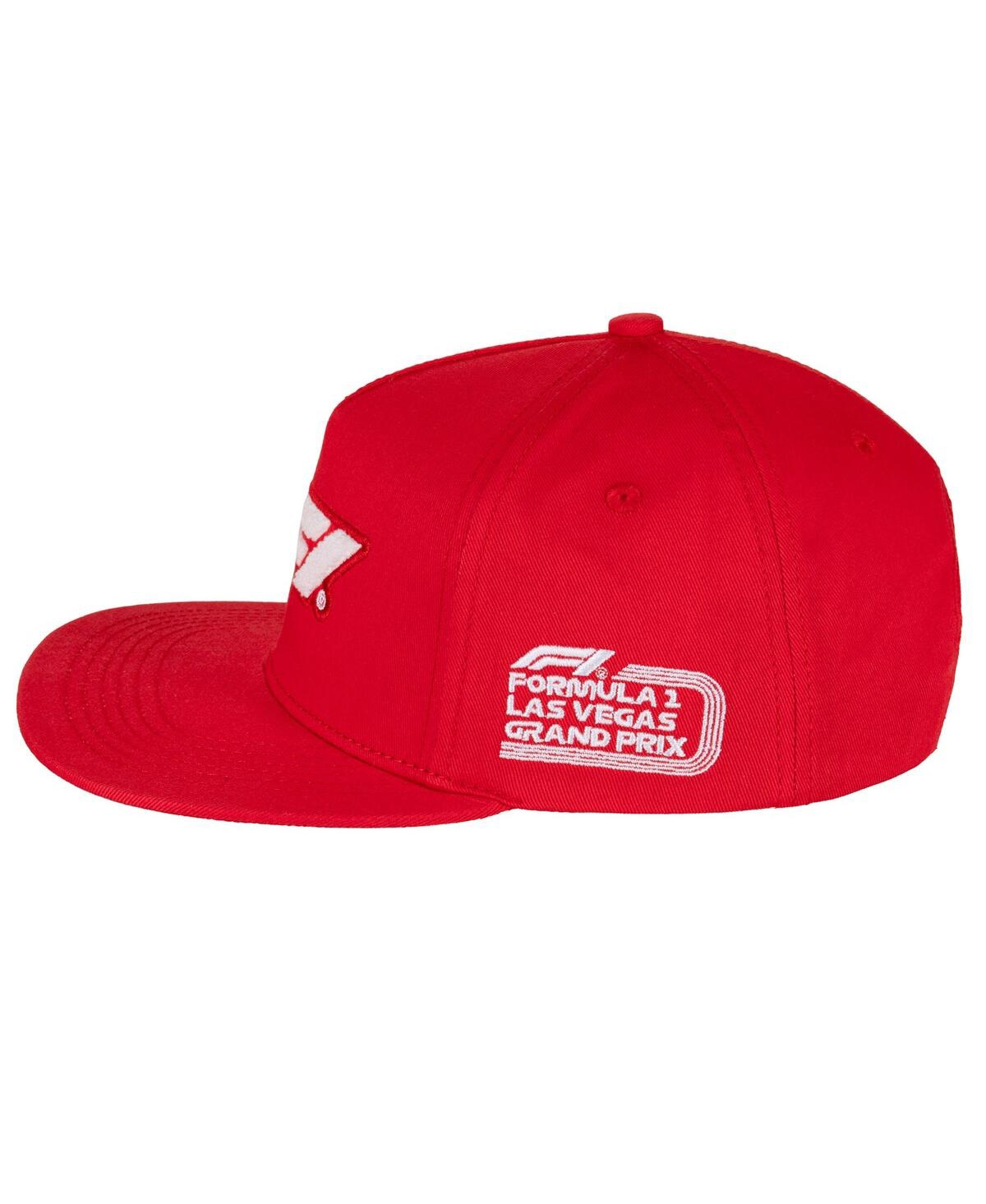 Insomniac Men's Red Formula 1 2024 Las Vegas Grand Prix Steering Snapback Hat In Red