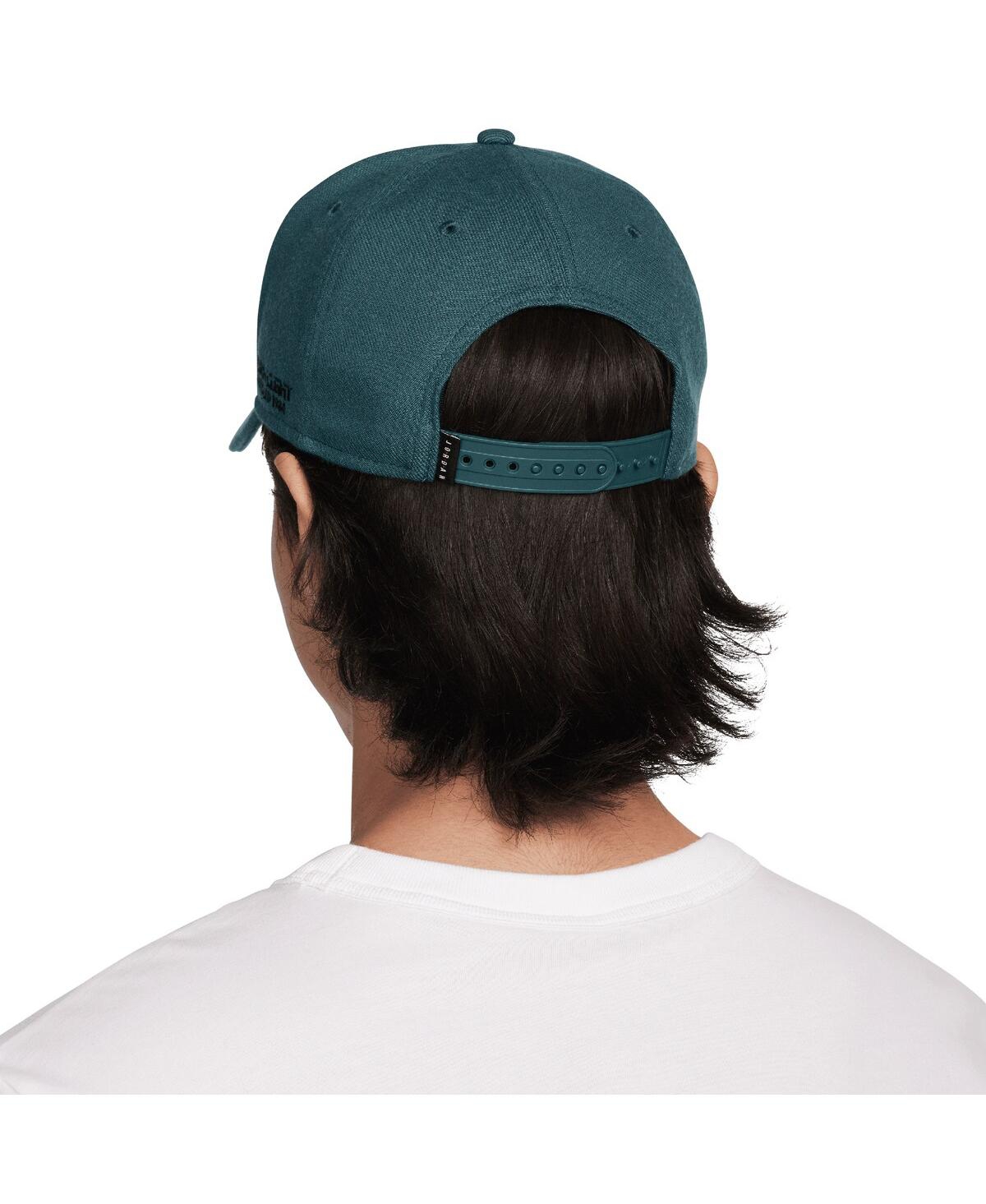 JORDAN MEN'S GREEN RISE MVP ADJUSTABLE HAT 