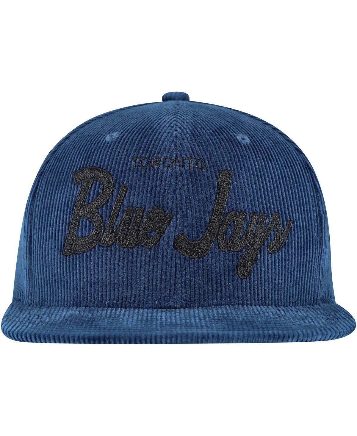 Mitchell & Ness Men's Royal Toronto Blue Jays Corduroy Snapback Hat In Royal