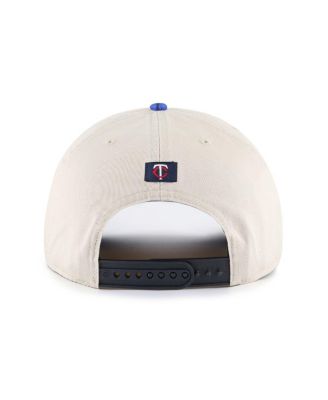 Men's Cream/Navy Minnesota Twins Fiji Rope Hitch Adjustable Hat