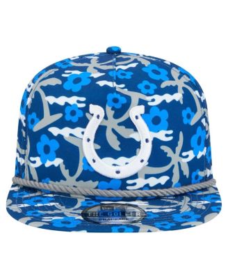 Men's Royal Indianapolis Colts Wakey Golfer Snapback Hat