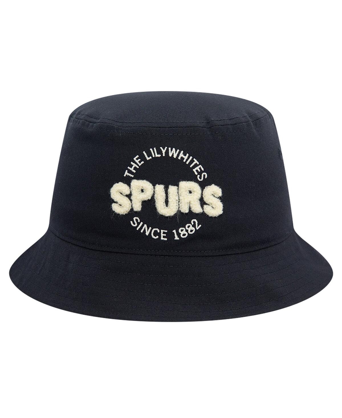 New Era Men's Navy Tottenham Hotspur Boucle Bucket Hat In Navy
