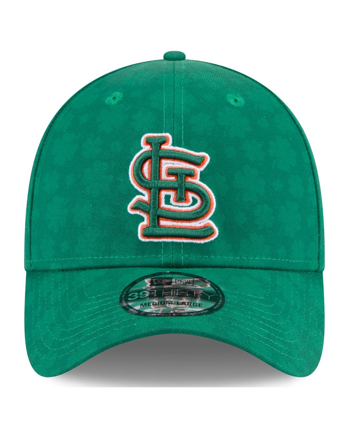 New Era Men's Kelly Green St. Louis Cardinals St. Patrick's Day 39thirty Flex Hat In Kelly Green