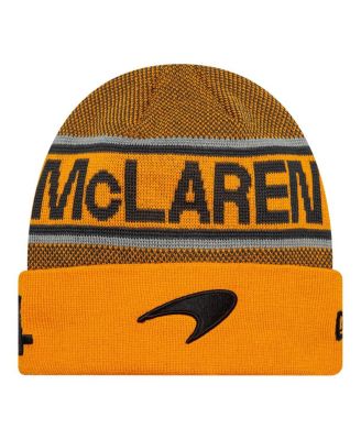 New Era - Men's Lando Norris Orange/Anthracite F1 Team 2025 Replica Driver Cuffed Knit Hat