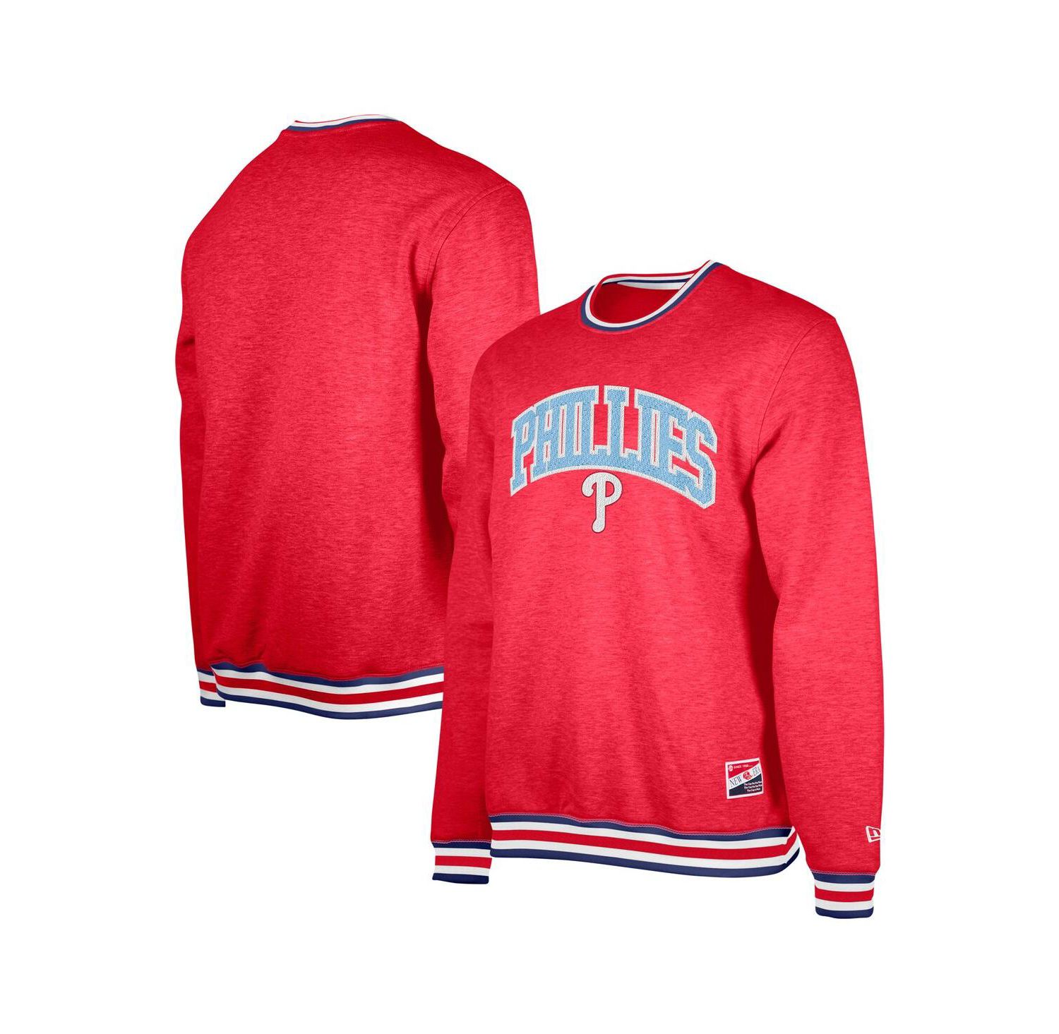 Men's Red Philadelphia Phillies Father's Day Pullover Sweatshirt