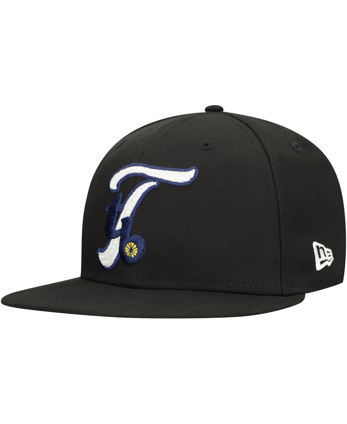 Shop New Era Men's Black Tampa Bay Rays Duo Logo 2.0 59fifty Fitted Hat