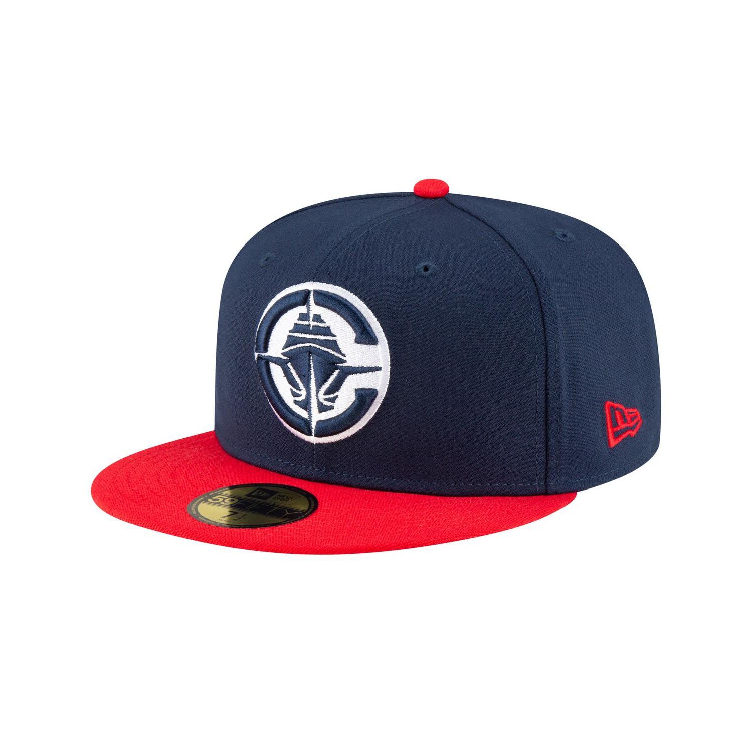 Men's Navy/Red LA Clippers 2-Tone 59FIFTY Fitted Hat