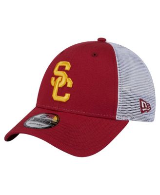 New Era - Men's Cardinal USC Trojans Trucker 9FORTY Adjustable Hat