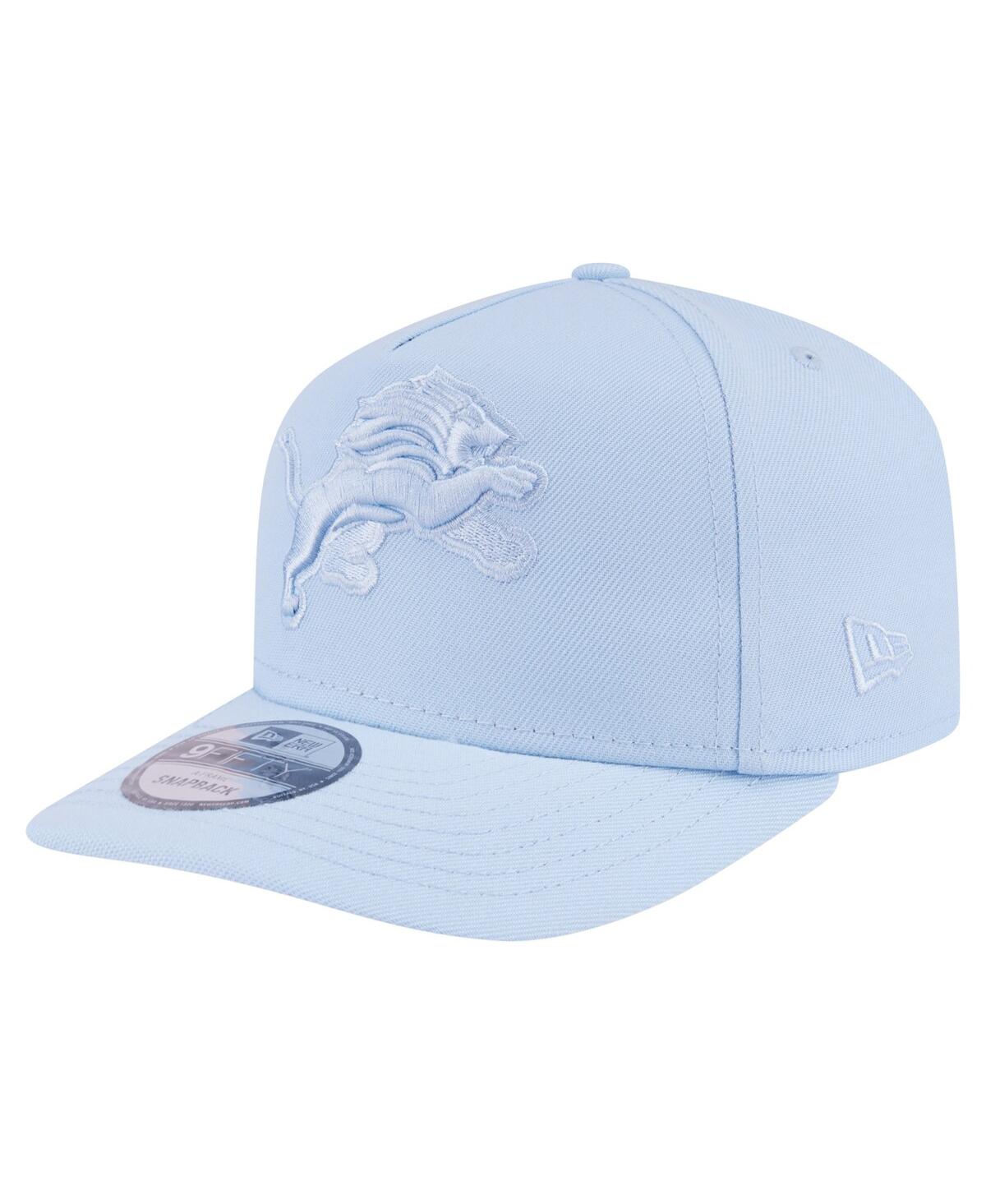 NEW ERA MEN'S LIGHT BLUE DETROIT LIONS COLOR PACK 9FIFTY SNAPBACK HAT 