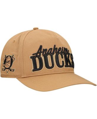 '47 Brand - 47 Brand Men's Tan Anaheim Ducks Barnes Hitch Adjustable Hat