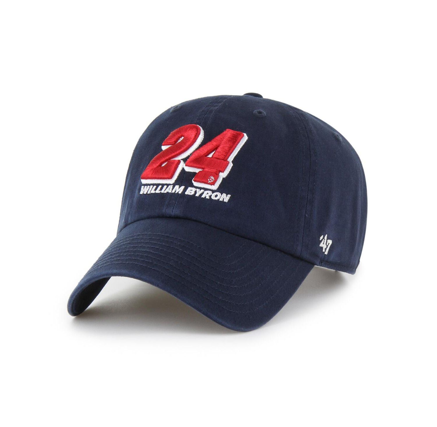 Men's Navy William Byron Clean Up Adjustable Hat