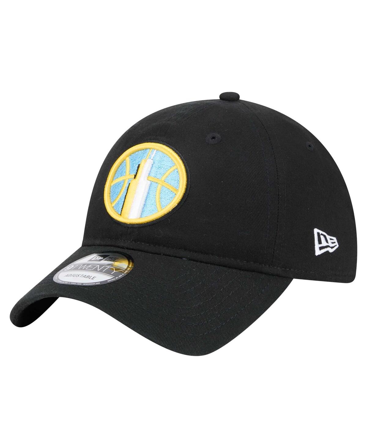 NEW ERA MEN'S KAMILLA CARDOSO BLACK CHICAGO SKY NAME NUMBER SIDEPATCH 9TWENTY ADJUSTABLE HAT 