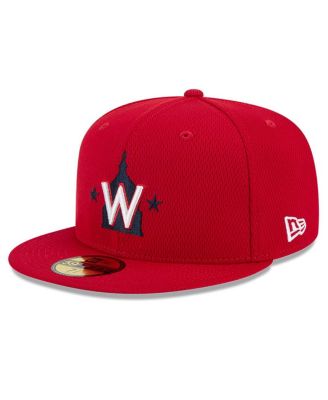 New Era - Men's Red Washington Nationals 2025 MLB Clubhouse 59FIFTY Fitted Hat