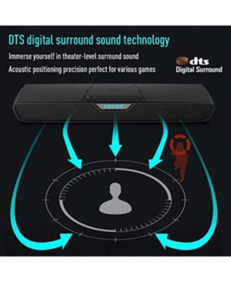 G7000 Wireless Subwoofer Gaming Bluetooth Speaker, DTS Surround Sound RGB Lighting Effects