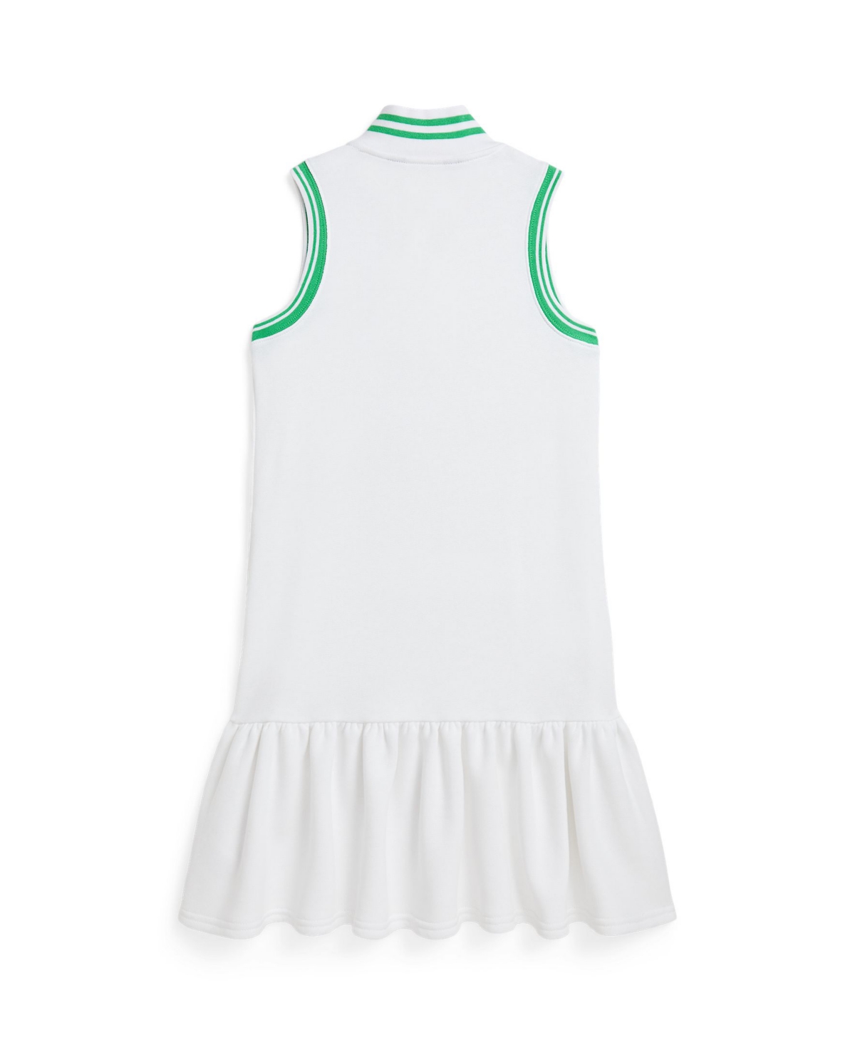 Polo Ralph Lauren Big Pony Logo Terry Dress In White