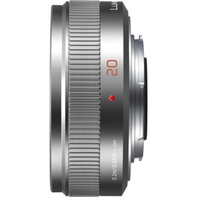 LUMIX G 20mm f/1.7 II Aspherical Lens for Micro Four Thirds, Silver