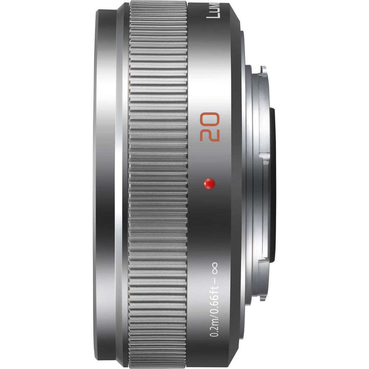 Panasonic Lumix G 20mm f/1.7 Ii Aspherical Lens for Micro Four Thirds, Silver