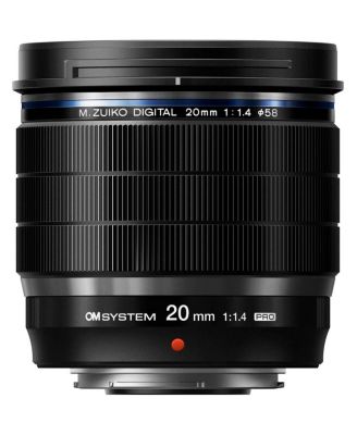 M.Zuiko Digital ED 20mm f/1.4 PRO Lens, Black