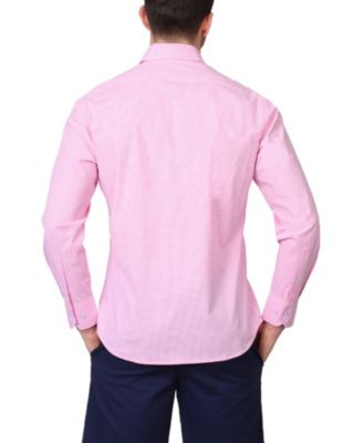Men's Signature Micro Gingham Long Sleeve Shirt