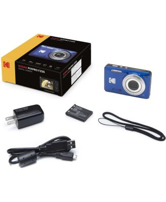 KODAK PIXPRO FZ55-BK 16MP Digital Camera 5X Optical Zoom 28mm Wide Angle 1080P Full HD Video 2.7" LCD Vlogging Camera. Bundle with SD Card and