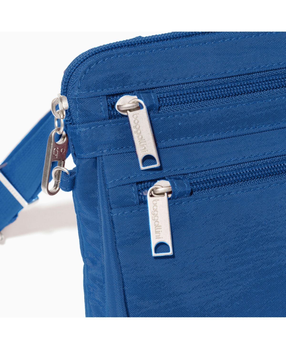 Baggallini Securtex Anti-theft Crossbody Bag In Lapis