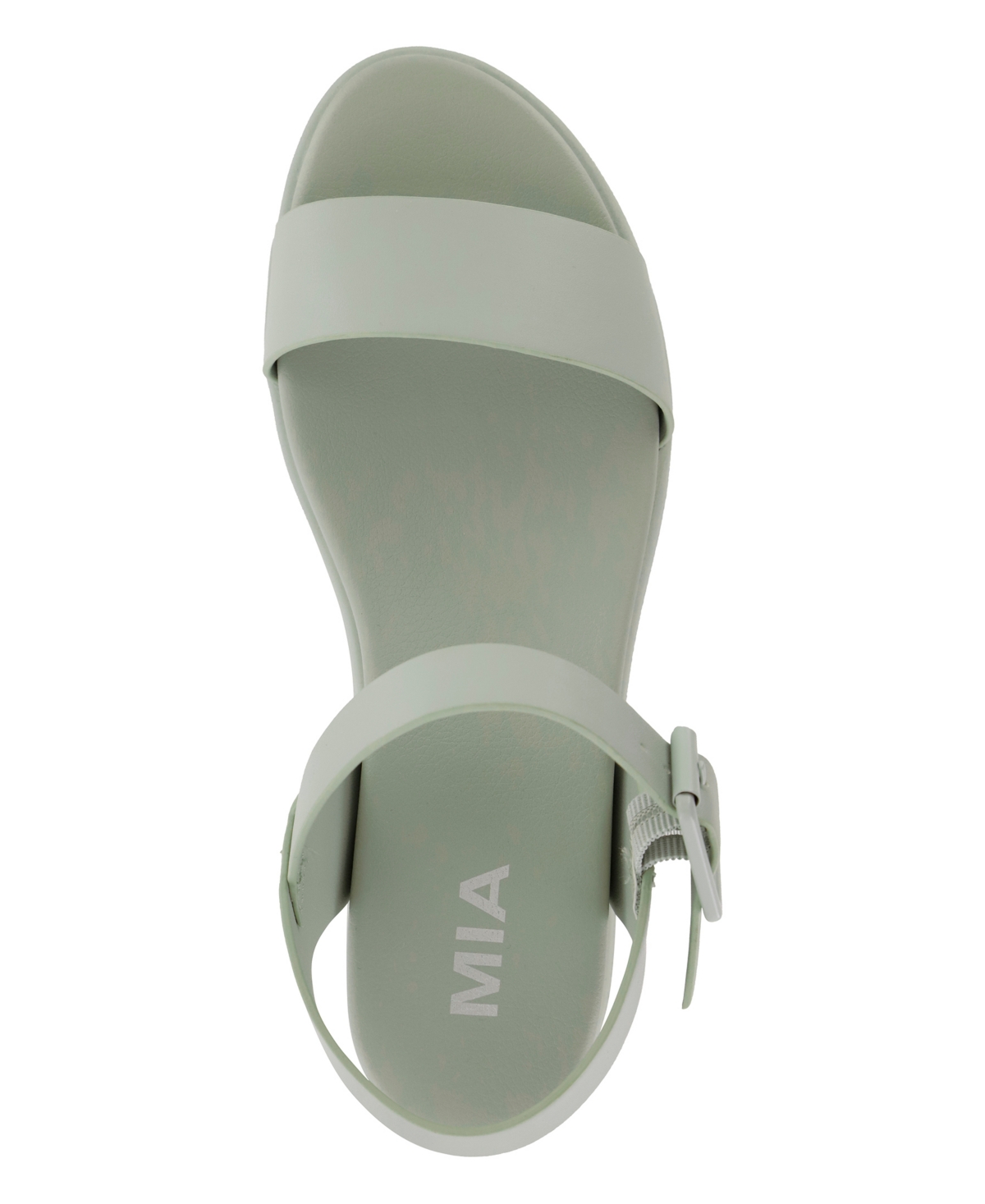 Mia Women's Kayci Platform Round Toe Sandals In Sage