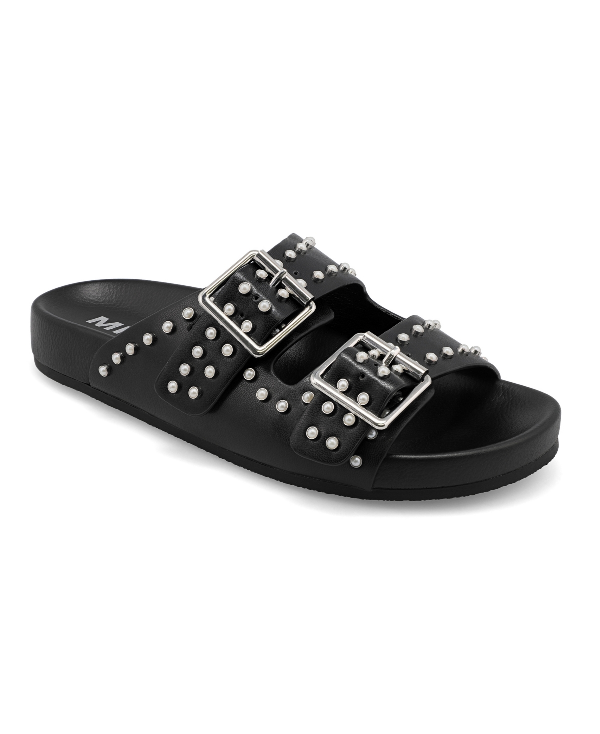 Mia Brooklyn Slide Sandal In Black