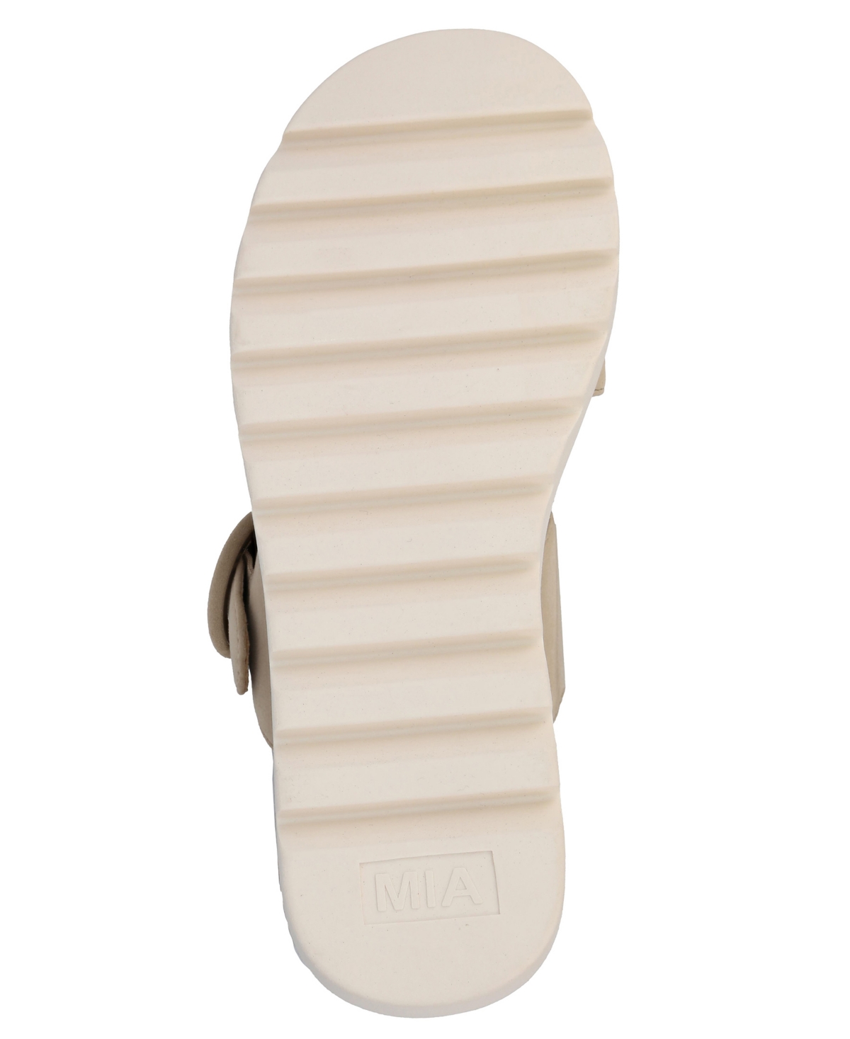 Mia Orla Platform Wedge Sandal In Sand