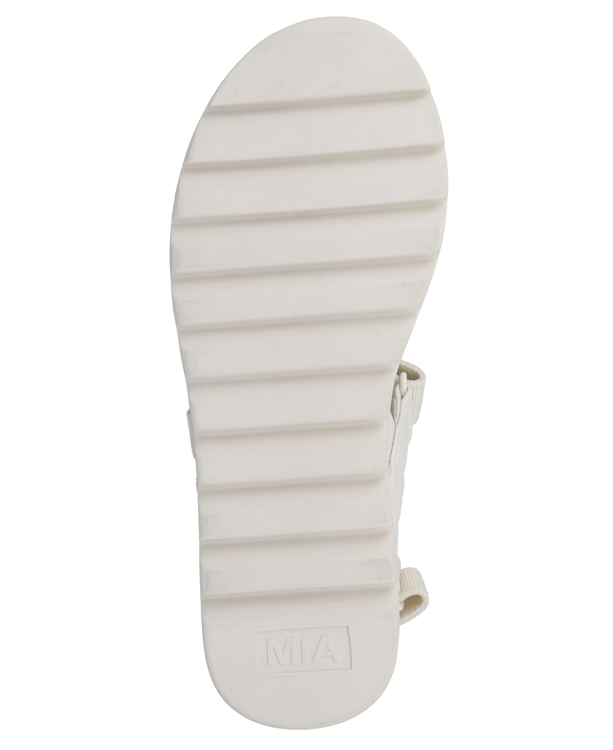 Mia Women's Jony Platform Round Toe Sandals In Bone
