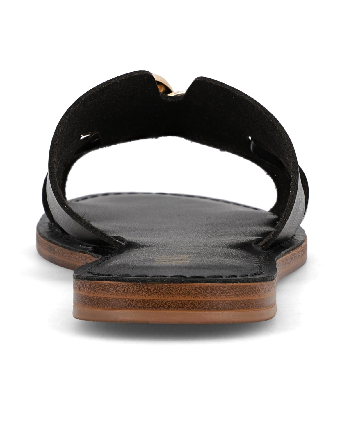 Mia Venetia Slide Sandal In Black