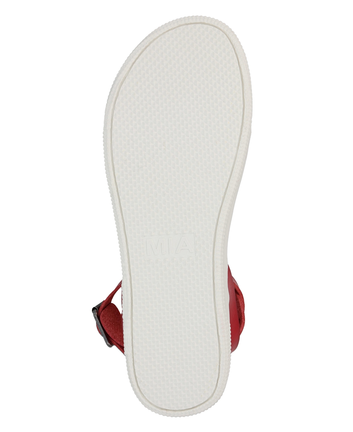 Mia Women's Ellen Round Toe Sandals In Red