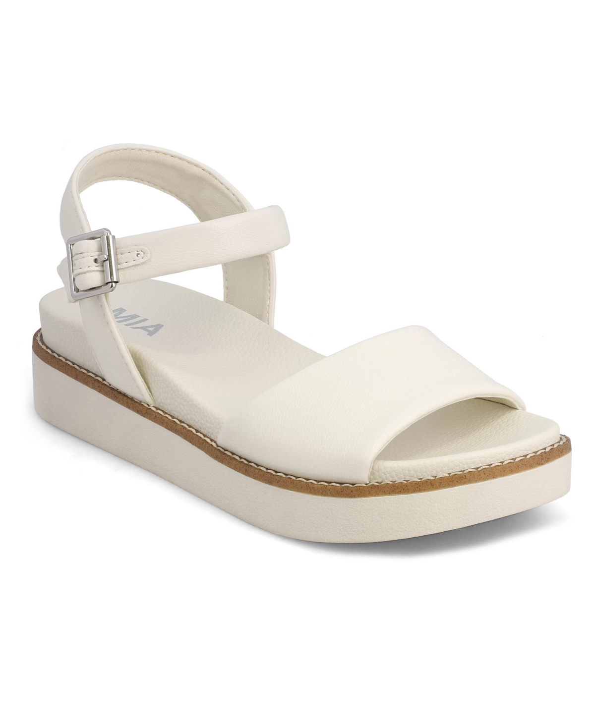 Women's Nari Round Toe Casual Sandals - Bone