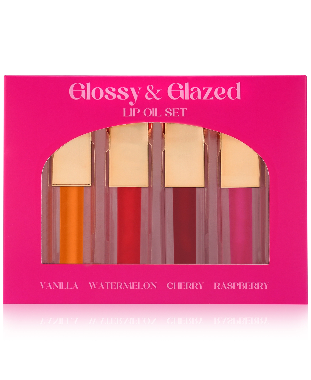 4-Pc. Glossy & Glazed Lip Oil Set, Exclusively at Macy's