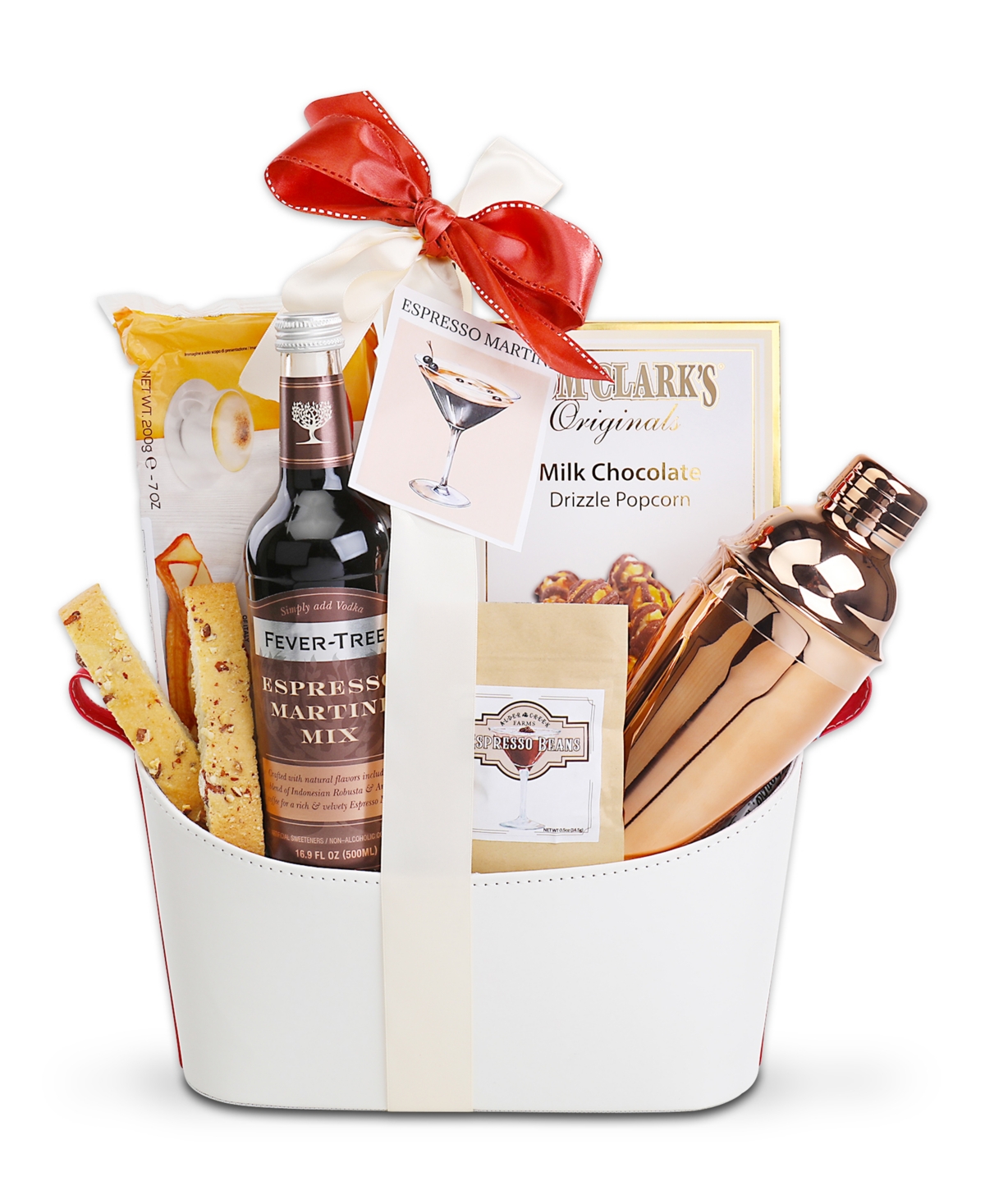 Alder Creek Gift Baskets Espresso Martini Gift Basket, 8 Pieces In No Color