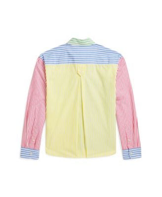 Big Girls Striped Boxy Fun Shirt