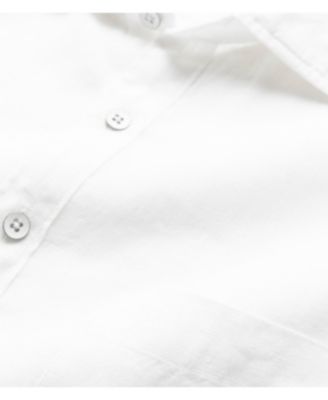 Men's Coromandel Linen Long Sleeve Slim Fit Shirt