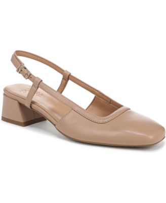 Women's Harper Block Heel Square Toe Slingback Pumps