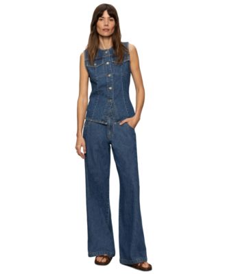 Sanctuary - Women's Arden Mid Rise Wide-Leg Jeans