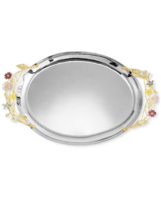 Wildflowers Oval Tray