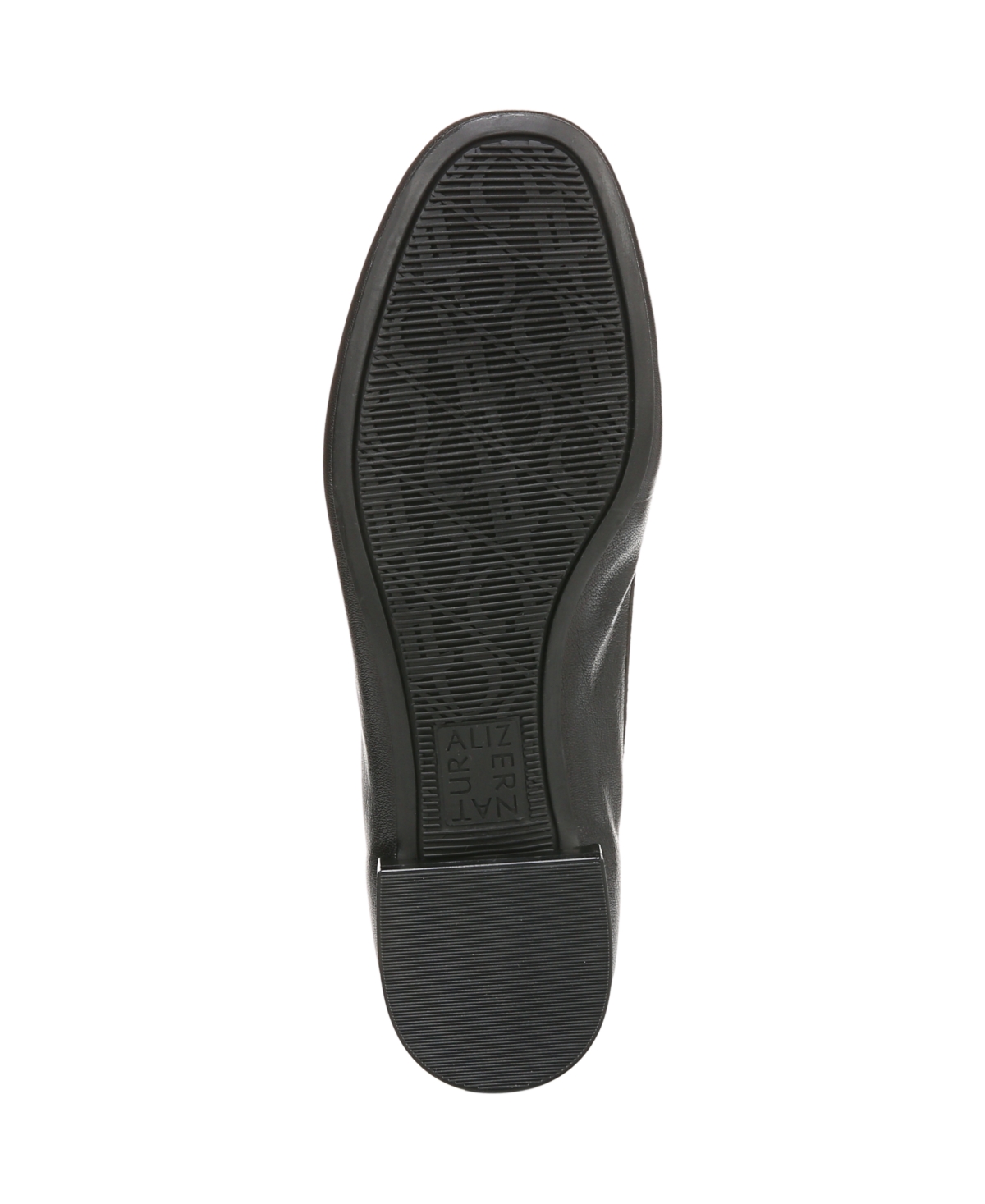 Naturalizer Women's Jovie Closed Round Toe Loafers In Black Leather